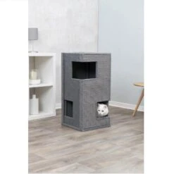 Trixie Cat Tower Gabriel Gris 38 X 38 X 78 Cm -Beaphar Chat Boutique 265133 pho pro cat 44988 2 1