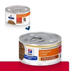 Hill's Prescription Diet Feline C/D Urinary Stress Mijotés Au Poulet Et Légumes 24 X 82 Grs -Beaphar Chat Boutique 52742021522 0 prescription diet chat c d urinary stress boite mijote poulet legumes