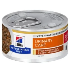 Hill's Prescription Diet Feline C/D Urinary Stress Mijotés Au Poulet Et Légumes 24 X 82 Grs -Beaphar Chat Boutique 52742021522 1 prescription diet chat c d urinary stress boite mijote poulet legumes