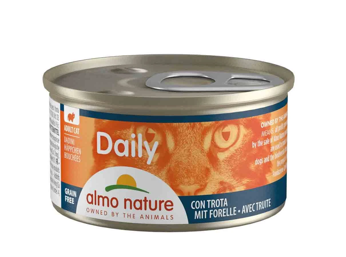 Almo Nature Chat Daily Truite 24 X 85 G 3 Almo Nature Chat Daily Truite 24 X 85 G