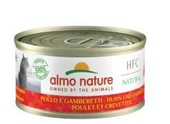 Almo Nature Chat Natural HFC Poulet Crevette 24 X 70 G