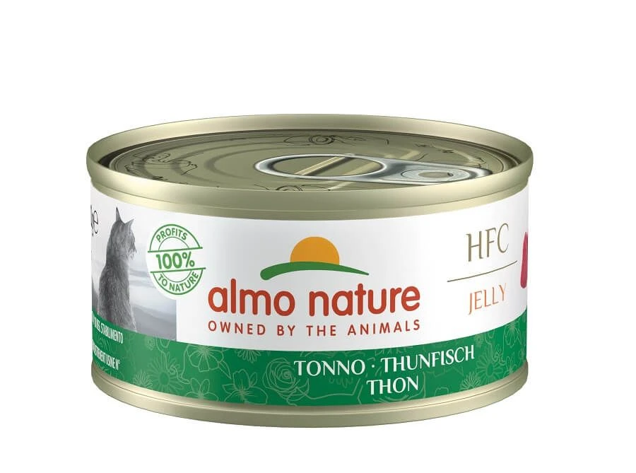 Almo Nature Chat Jelly HFC Thon 24 X 70 G 3 Almo Nature Chat Jelly HFC Thon 24 X 70 G