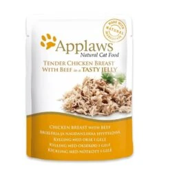 Applaws Sachet Chat Poulet Bœuf En Gelée 16 X 70 G
