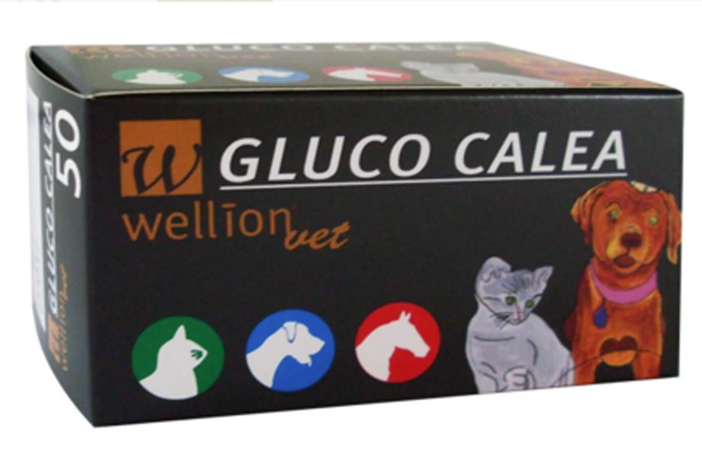 WellionVet Bandelettes Pour Glucomètre Gluco Calea 50 P 3 WellionVet Bandelettes Pour Glucomètre Gluco Calea 50 P