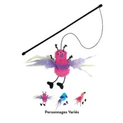 KONG Cat Feather Teaser Jouet Canne à Pêche Pour Chat -Beaphar Chat Boutique cat41e 4