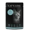 Cat's Love Classic Saumon Sans Céréales Et Sans Gluten 12 X 85 G 1 Cat's Love Classic Saumon Sans Céréales Et Sans Gluten 12 X 85 G -Beaphar Chat Boutique cat s love classic saumon sachets 12 x 85 g