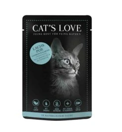 Cat's Love Classic Saumon Sans Céréales Et Sans Gluten 12 X 85 G