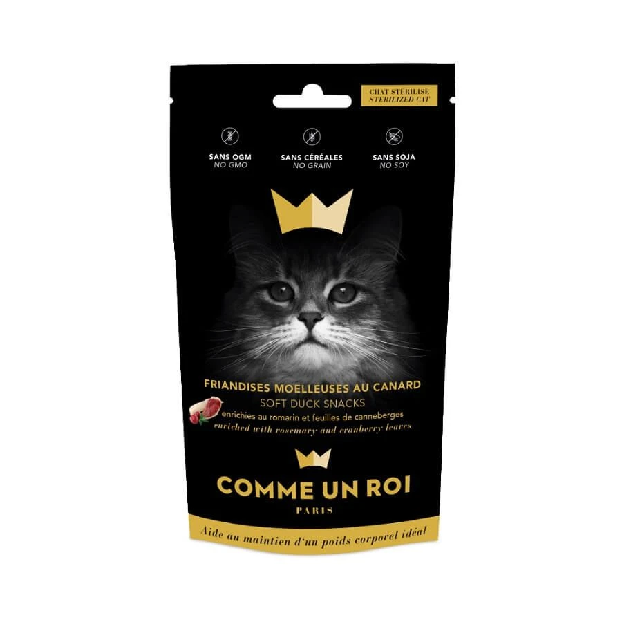 Comme Un Roi Friandises Chat Stérilisé 50 G 2 Comme Un Roi Friandises Chat Stérilisé 50 G