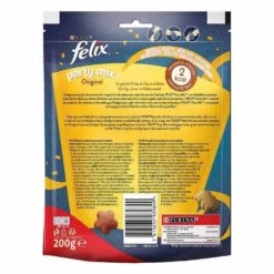 Felix Party Mix Original Chat 200 G -Beaphar Chat Boutique feilx party mix 2