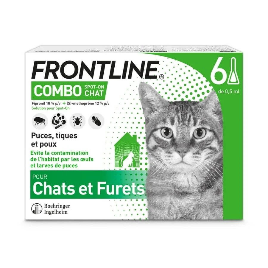 Frontline Combo Chat 6 Pipettes 3 Frontline Combo Chat 6 Pipettes