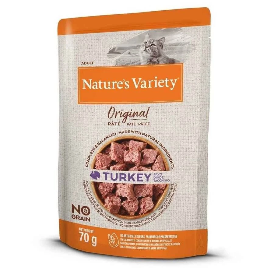 Nature's Variety Nature's Variety Pâtée Original Chat No Grain Dinde 70 G