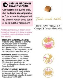 Royal Canin Persian Kitten 10 Kg -Beaphar Chat Boutique pers kit information 2