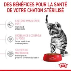 Royal Canin Feline Health Nutrition Kitten Sterilised 2 Kg -Beaphar Chat Boutique royal canin feline health nutrition kitten sterilised 3