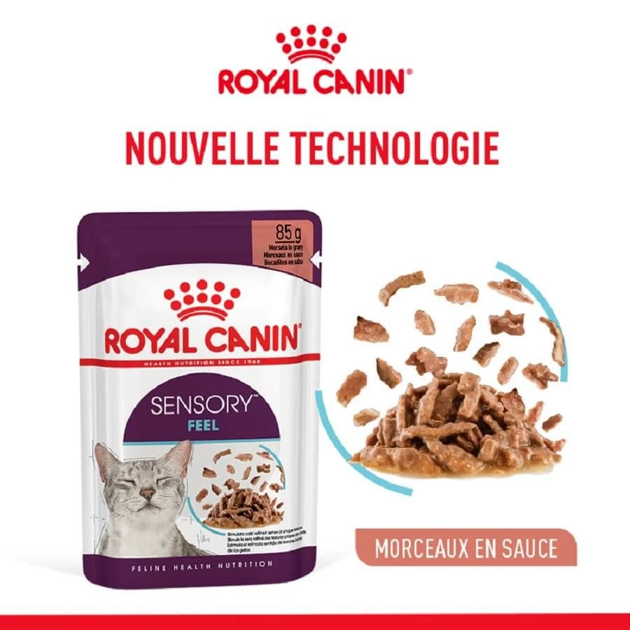 Royal Canin Sensory Feel En Sauce Pour Chat 12 X 85 G – Image 2