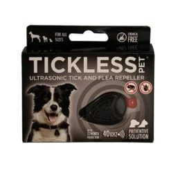 Tickless Pet Noir à Pile