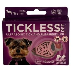 Tickless Pet Rose à Pile