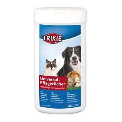 Trixie Lingettes Cosmétiques Universelles Animaux X 30 3 Trixie Lingettes Cosmétiques Universelles Animaux X 30