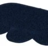 Trixie Tapis Bac à Litière Patte Bleu 60 × 45 Cm -Beaphar Chat Boutique trixie tapis pour bac a litie re en forme de patte bleu fonce 60 45 cm