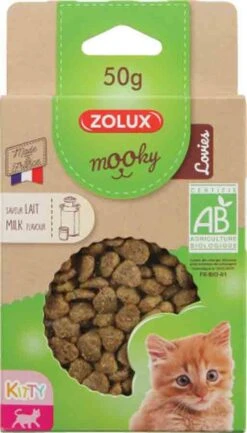 Zolux Mooky Bio Kitty Lovies Lait 50 G