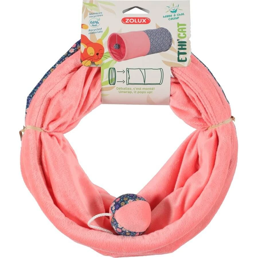 Zolux Tunnel Ethicat Fleur Pour Chat 3 Zolux Tunnel Ethicat Fleur Pour Chat